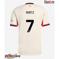Camiseta Liverpool Florian Wirtz #7 Visitante Equipación 2025-26 manga corta